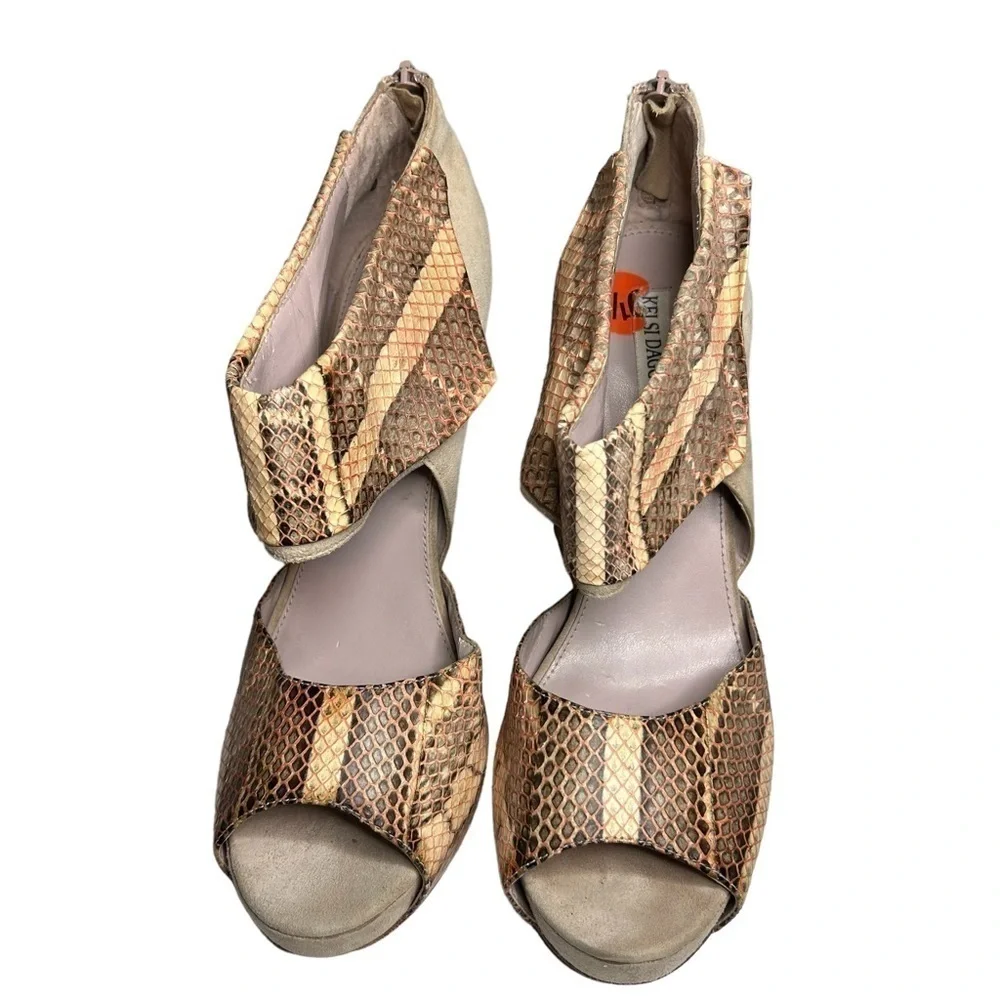 Kelsey Dagger Suede Heels Sz 9.5